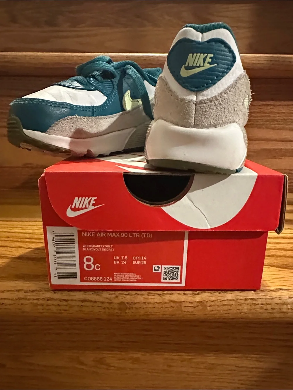 Nike Air Max 90 LTR- Toddler Size 8